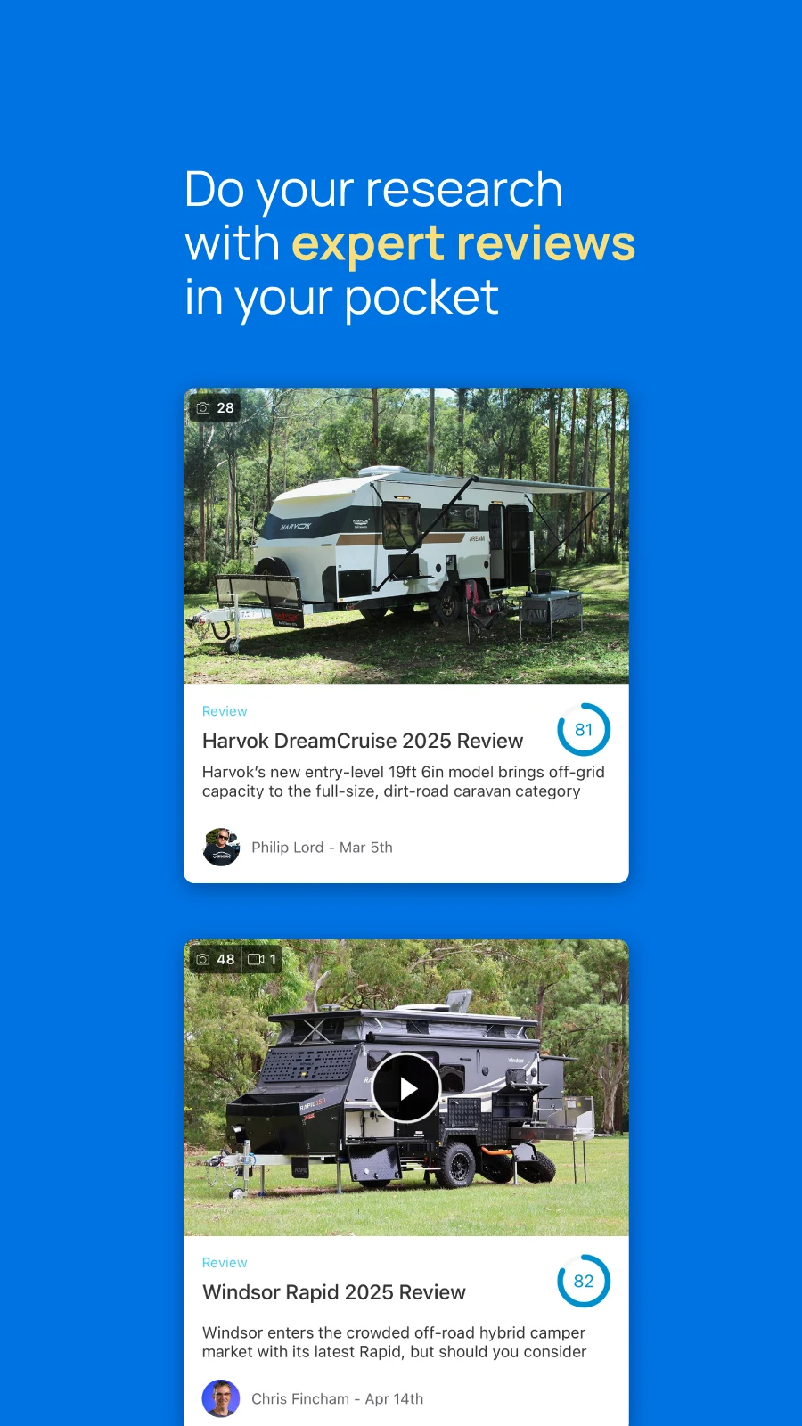 caravancampingsales screenshot