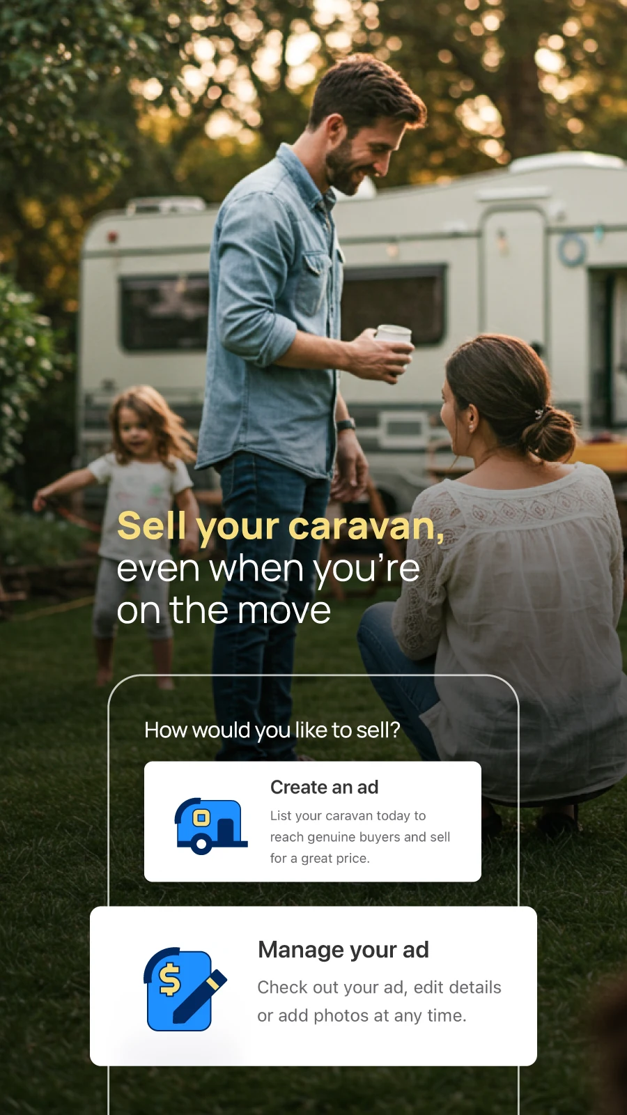 caravancampingsales screenshot